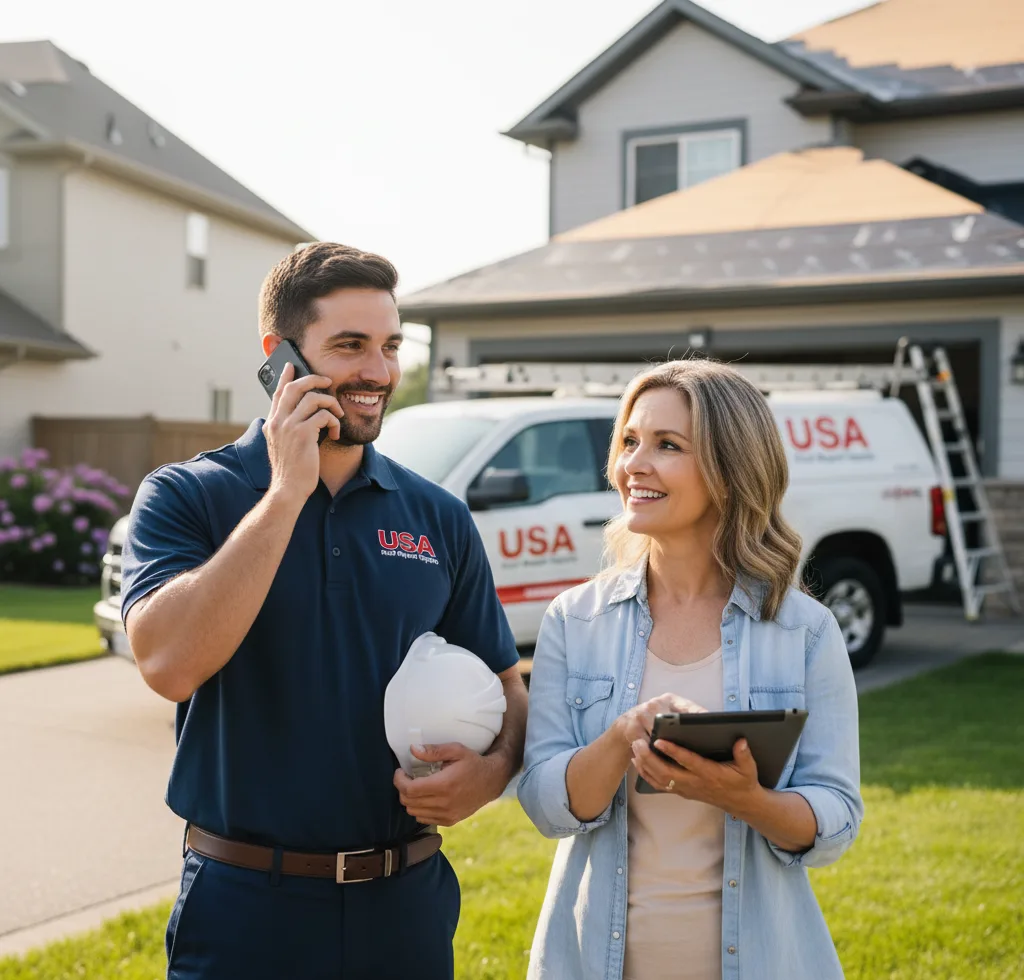 USA Roof Repair Experts customer support in Tawas City